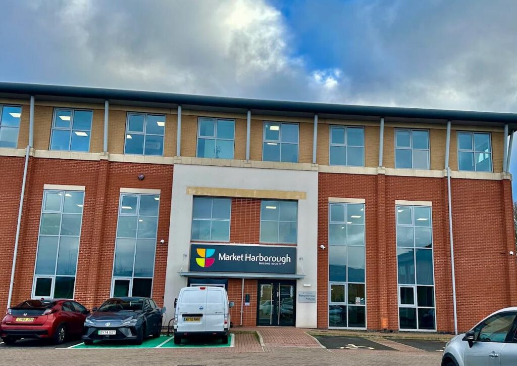 The Point Business Park is located on the A4304 which leads from Market Harborough Town Centre to the A6.

There is free parking outside including a few disability spots.

Walk through the entrance doors. There is a reception on your right. Toilets are to your left. 